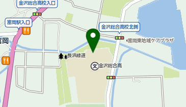 神奈川県立金沢総合高校の地図画像