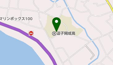 私立逗子開成高校の地図画像
