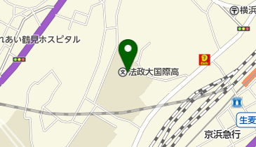 私立法政大学国際高校の地図画像