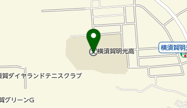 神奈川県立横須賀南高校の地図画像