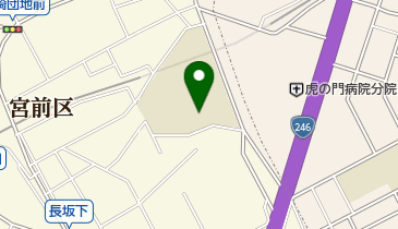 川崎市立宮崎中学校の地図画像