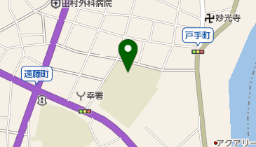 川崎市立御幸中学校の地図画像