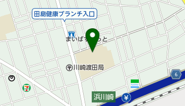 川崎市立臨港中学校の地図画像