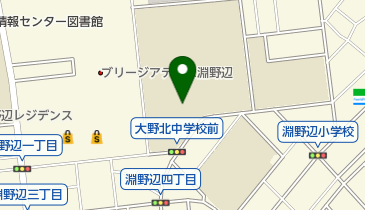 相模原市立大野北中学校の地図画像