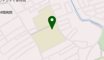 相模原市立上鶴間中学校の地図画像