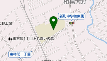 相模原市立新町中学校の地図画像