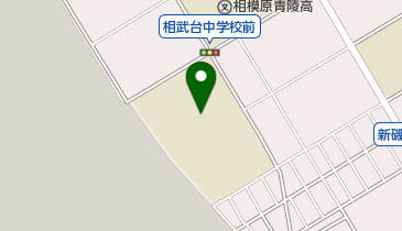 相模原市立相武台中学校の地図画像