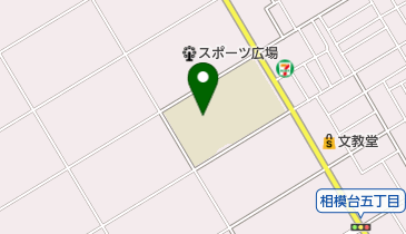 相模原市立若草中学校の地図画像