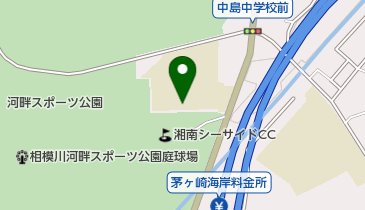 茅ヶ崎市立中島中学校の地図画像