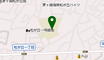 茅ヶ崎市立浜須賀中学校の地図画像