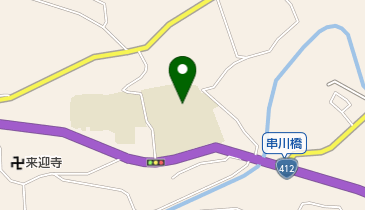 相模原市立串川中学校の地図画像