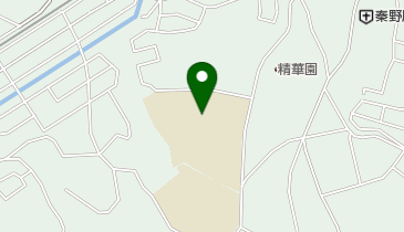 秦野市立大根中学校の地図画像