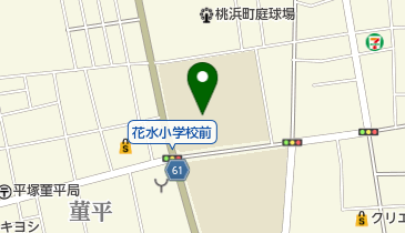 平塚市立浜岳中学校の地図画像