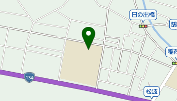 藤沢市立湘洋中学校の地図画像