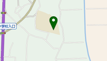 藤沢市立高倉中学校の地図画像