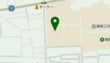 藤沢市立高浜中学校の地図画像