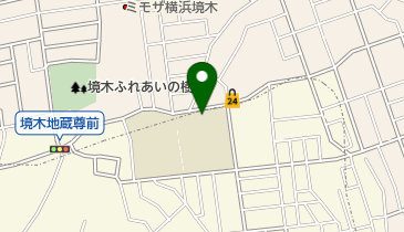 横浜市立境木中学校の地図画像