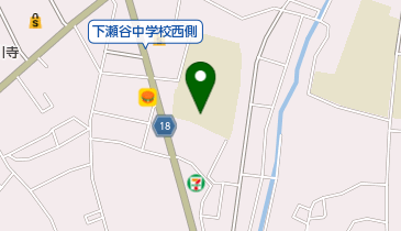 横浜市立下瀬谷中学校の地図画像