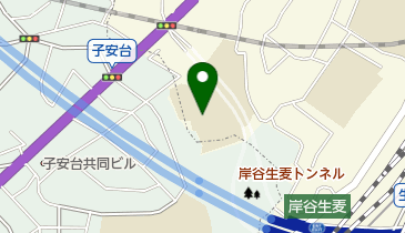 横浜市立生麦中学校の地図画像