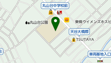 横浜市立丸山台中学校の地図画像