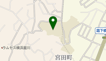 横浜市立宮田中学校の地図画像