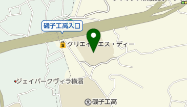 横浜市立森中学校の地図画像