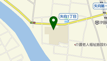 横浜市立矢向中学校の地図画像