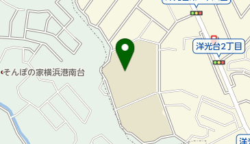 横浜市立洋光台第一中学校の地図画像