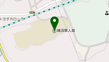 私立横浜隼人中学校の地図画像
