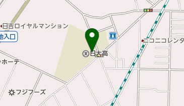 私立日本大学中学校の地図画像