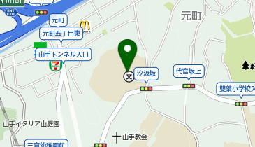 私立フェリス女学院中学校の地図画像