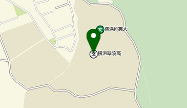 私立横浜翠陵中学校の地図画像