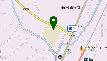 川崎市立柿生小学校の地図画像