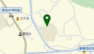 川崎市立菅生小学校の地図画像