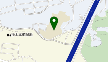 川崎市立長尾小学校の地図画像