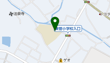 川崎市立東菅小学校の地図画像