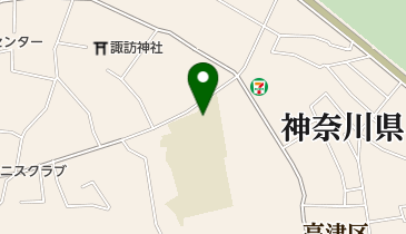 川崎市立東高津小学校の地図画像