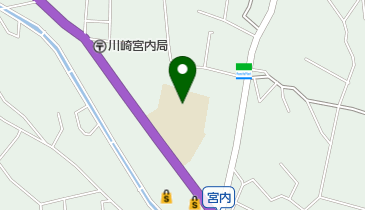 川崎市立宮内小学校の地図画像
