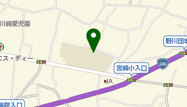 川崎市立宮崎小学校の地図画像