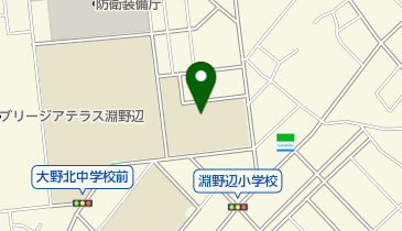 相模原市立大野北小学校の地図画像