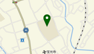 相模原市立上溝小学校の地図画像