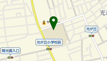 相模原市立光が丘小学校の地図画像