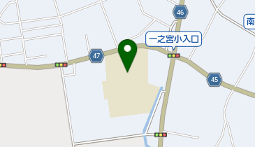 寒川町立一之宮小学校の地図画像