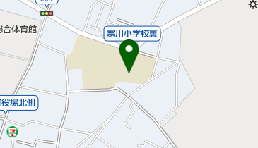 寒川町立寒川小学校の地図画像