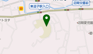 逗子市立沼間小学校の地図画像