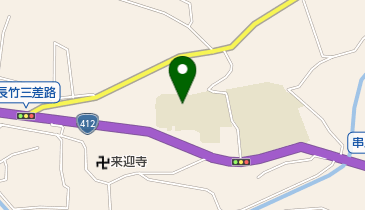 相模原市立串川小学校の地図画像