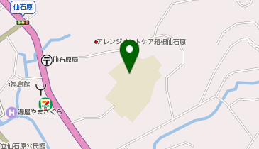 箱根町立仙石原小学校の地図画像