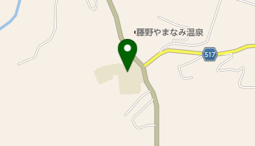相模原市立藤野南小学校の地図画像