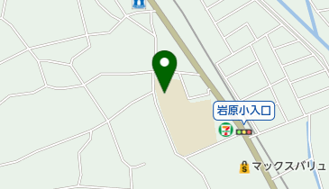 南足柄市立岩原小学校の地図画像