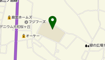 大和市立上和田小学校の地図画像